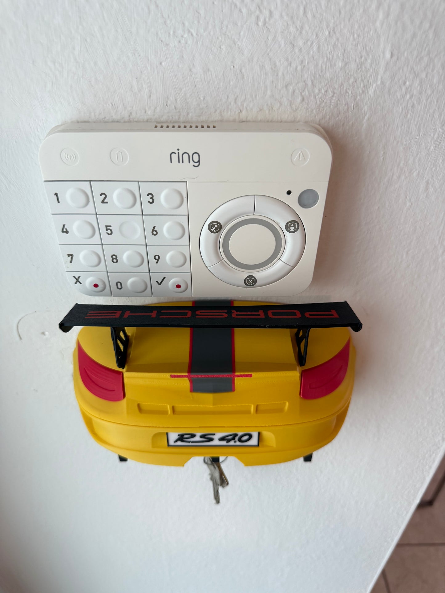Sport Car Key Holder / Colgador de Llaveros – Porsche RS 4.0