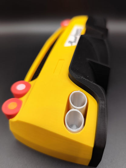 Sport Car Key Holder / Colgador de Llaveros – Lamborghini Yellow Rear