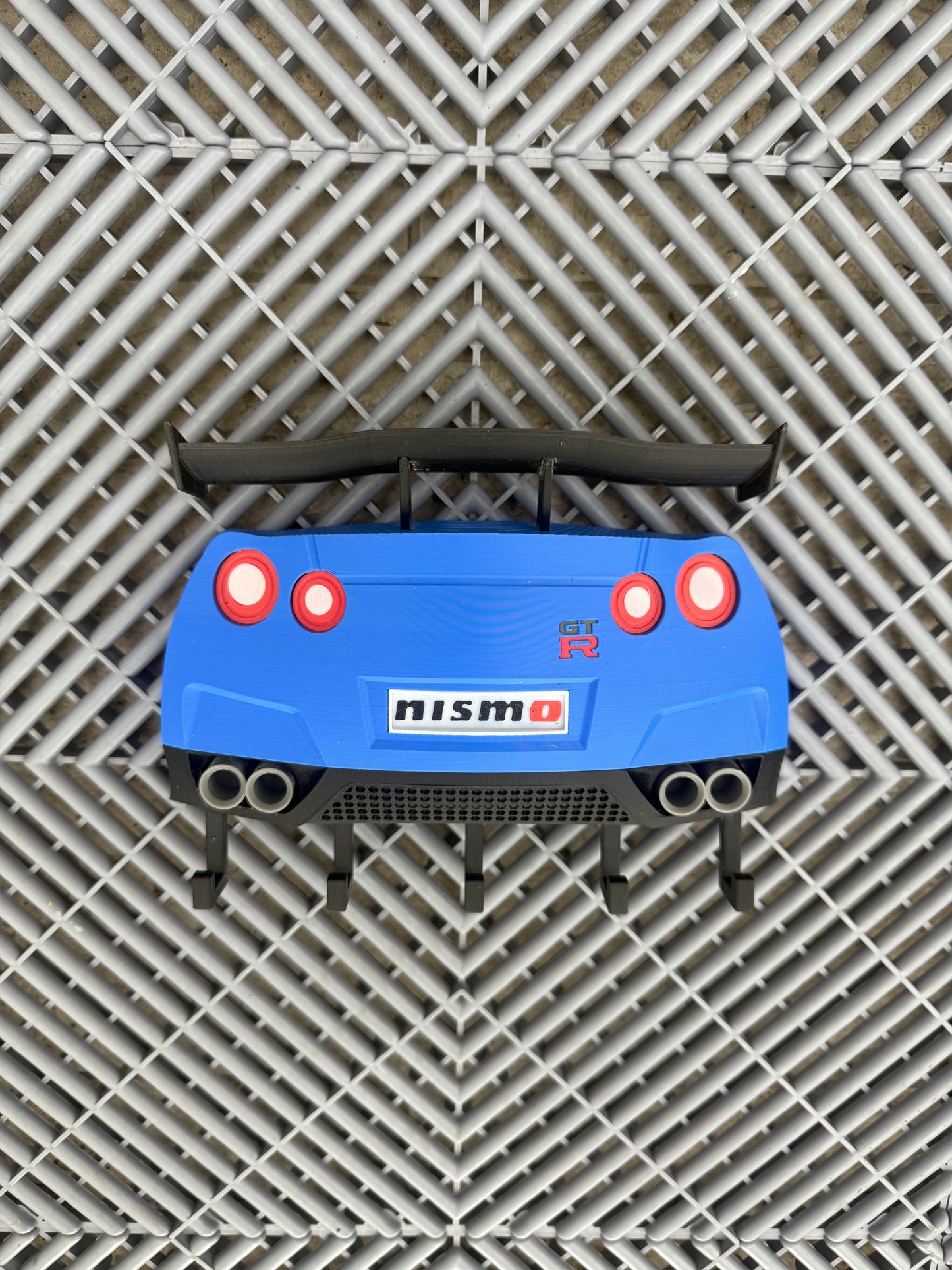 Sport Car Key Holder / Colgador de Llaveros – Corvett Gray Rear