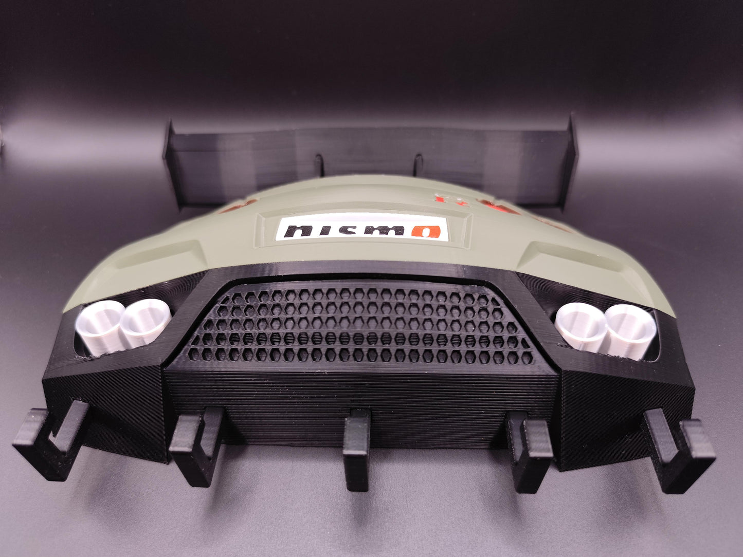 Sport Car Key Holder / Colgador de Llaveros – Corvett Gray Rear