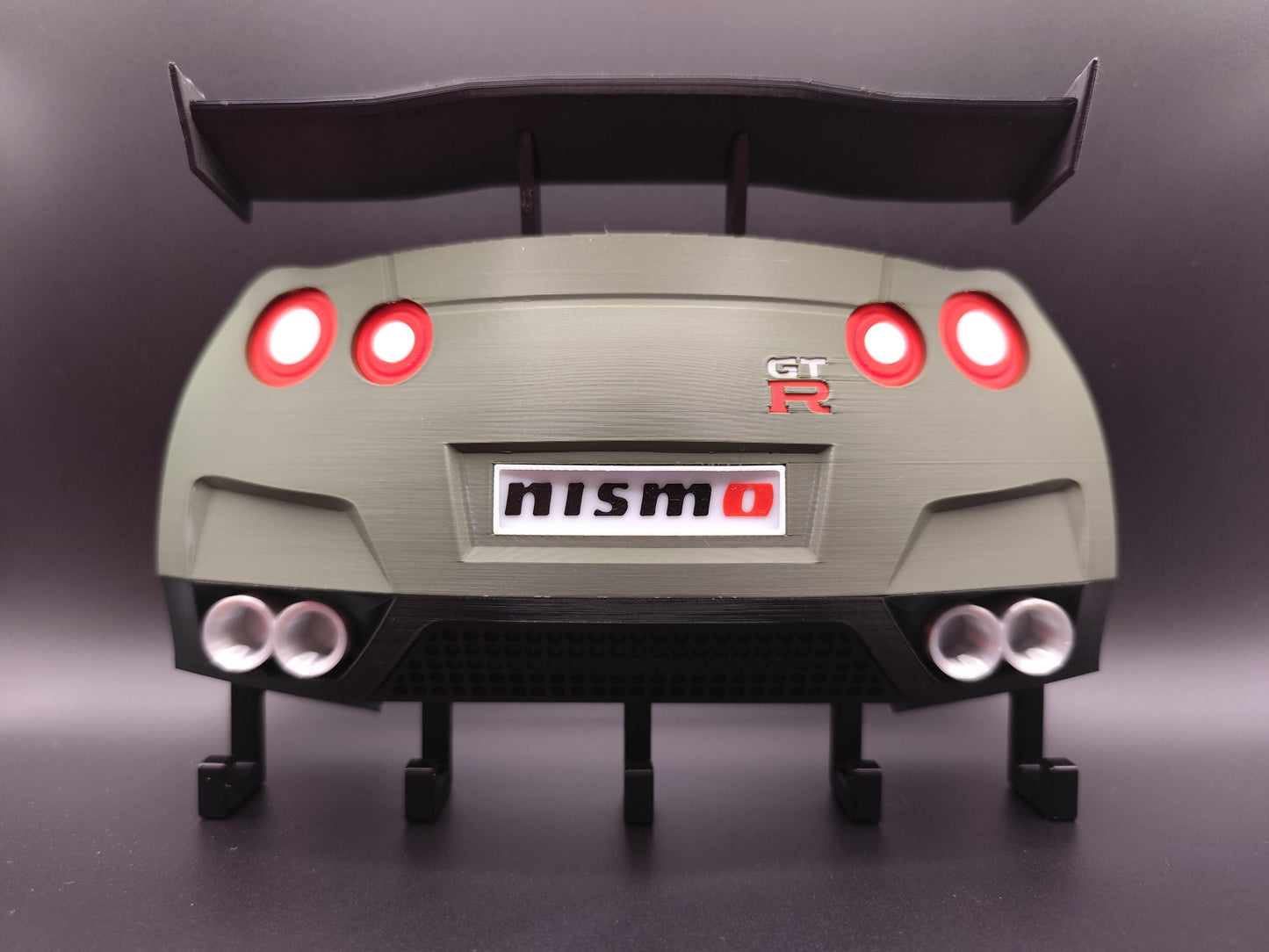 Sport Car Key Holder / Colgador de Llaveros – Corvett Gray Rear